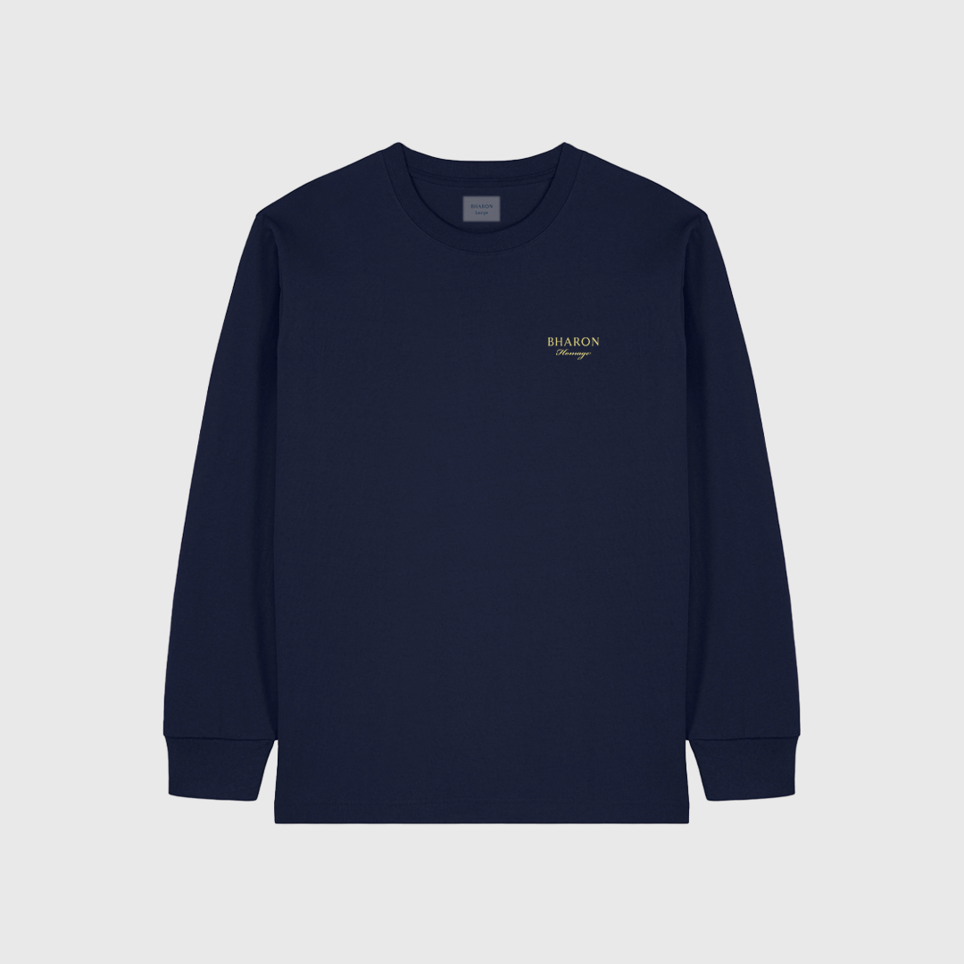 NEW YORK LONG SLEEVE T-SHIRT (NAVY)